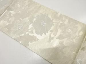 アンティーク　唐花模様織り出し袋帯（材料）